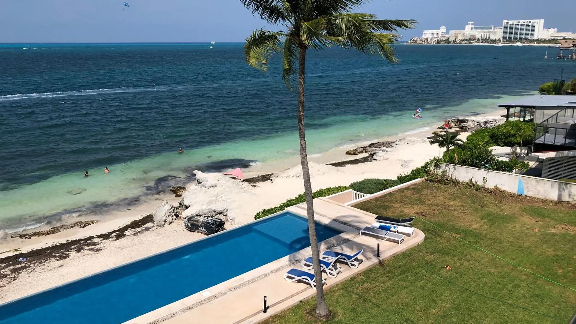 Holiday home 4Br Beachfront Beautiful House By Solmar Rentals Cancun